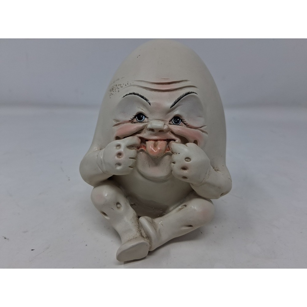 "Very Rotten Egg" Figurine Sculpture Alyson Kagel 1997 Creepy Oddity Decor